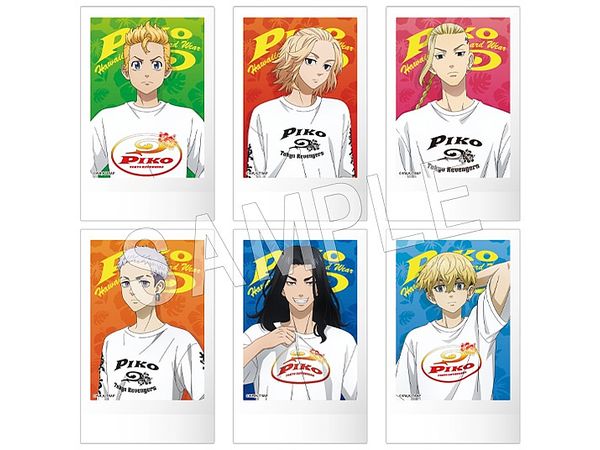 Tokyo Revengers: PIKO Trading Cheki: 1Box (6pcs)