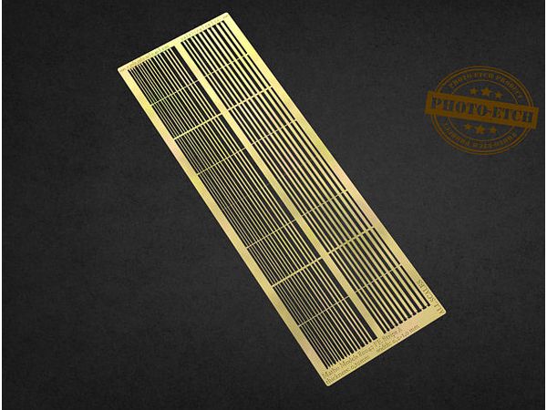 PE Brass Strips A: 0,2 - 1 mm (0,10mm thickness)
