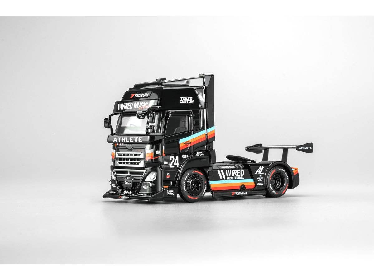 LB Trucks UD QUON HEAD Black Rainbow