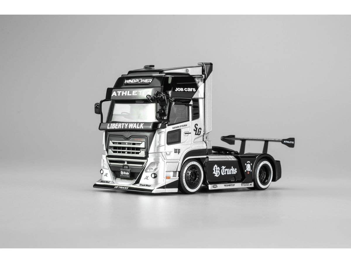 LB Trucks UD QUON HEAD Black & Silver
