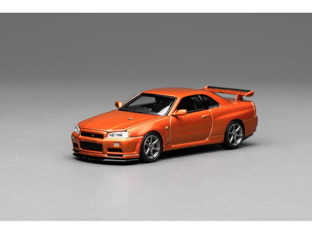 Nissan Skyline GT-R(R34) V-Spec II Customized Metallic Orange
