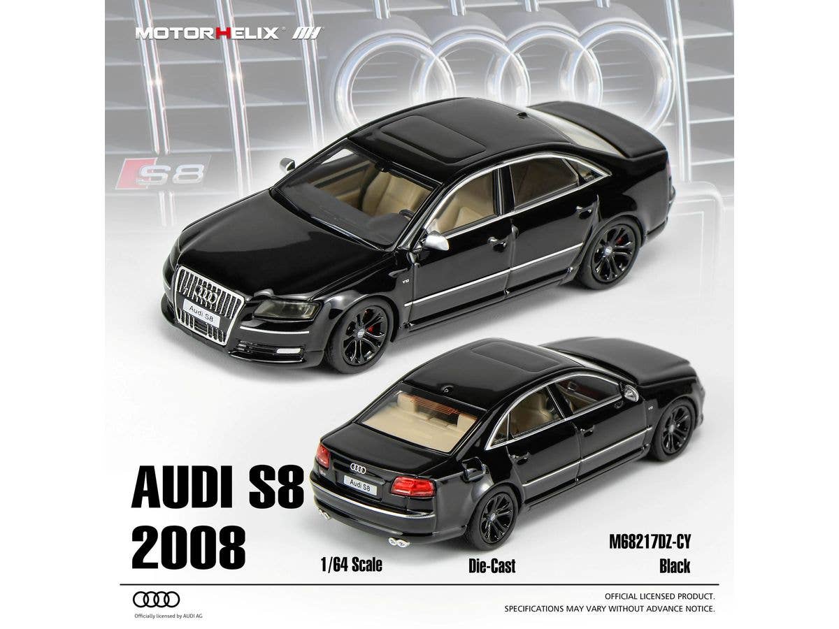 Audi S8 2008 Black