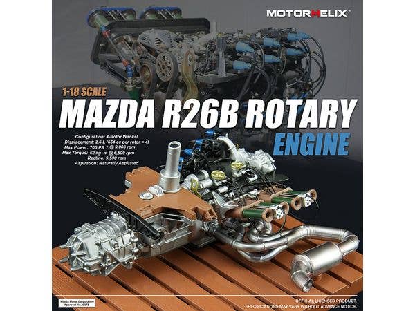 Mazda R26B Rotary Engine (787B Engine)