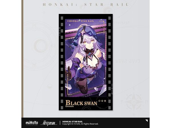 Honkai: Star Rail: Gunboshi Engagement Series Film Type Card Black Swan