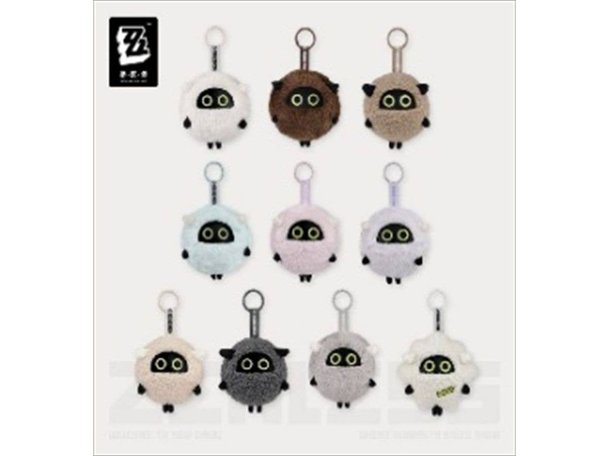 Zenless Zone Zero: SHEEPBOO Series Trading Plush Charms 1 Box (9 pieces)
