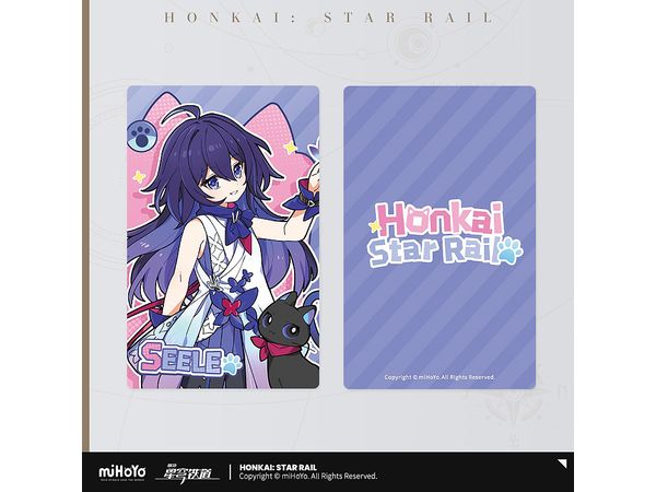 Honkai: Star Rail: Chibi Neko Series Collection Card Seele