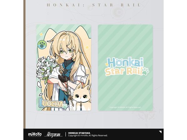 Honkai: Star Rail: Chibi Neko Series Collection Card Rakshasa