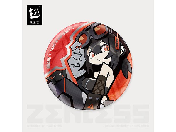 Zenless Zone Zero: Eridu Series Belobog Heavy Industries Deformed Can Badge Grace