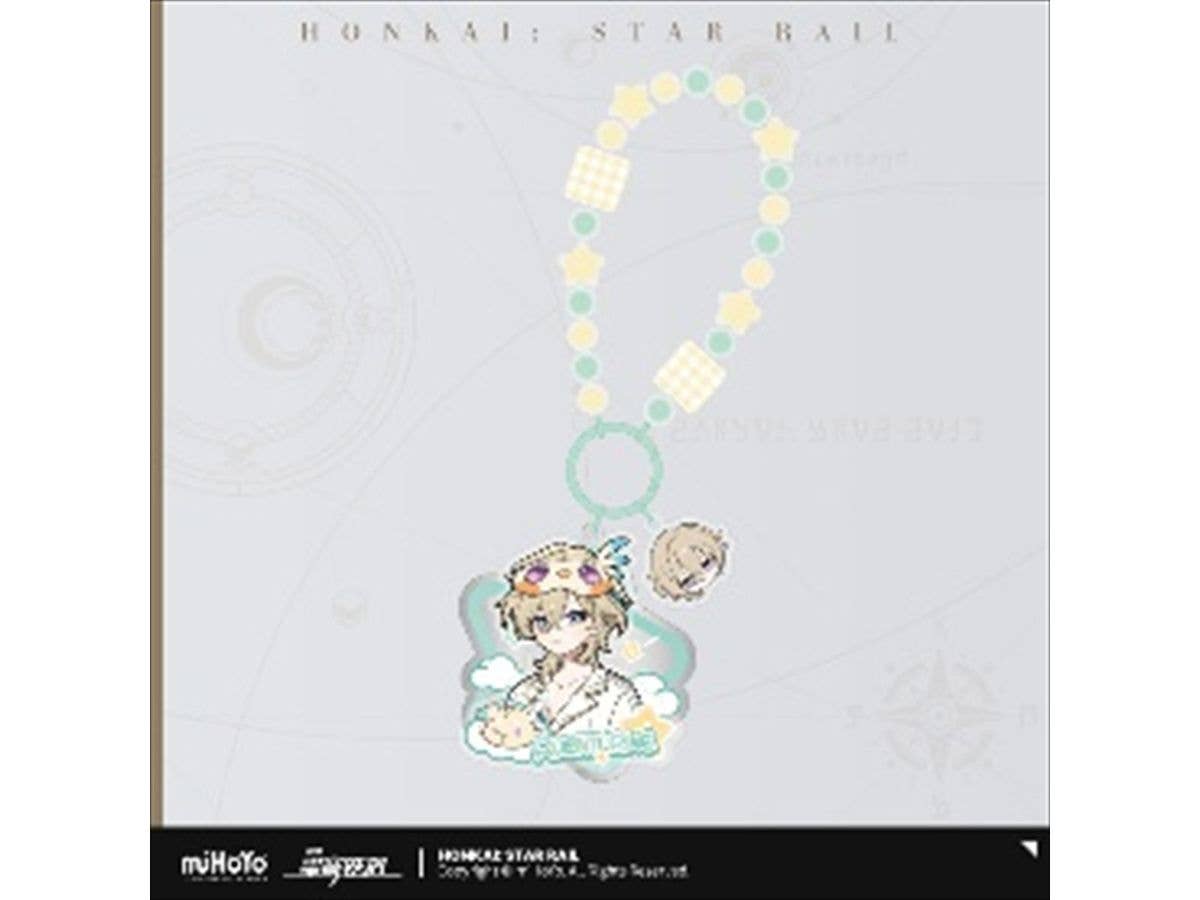 Collapse: Star Rail: Boys' Dormitory Series Acrylic Keychain Aventurine