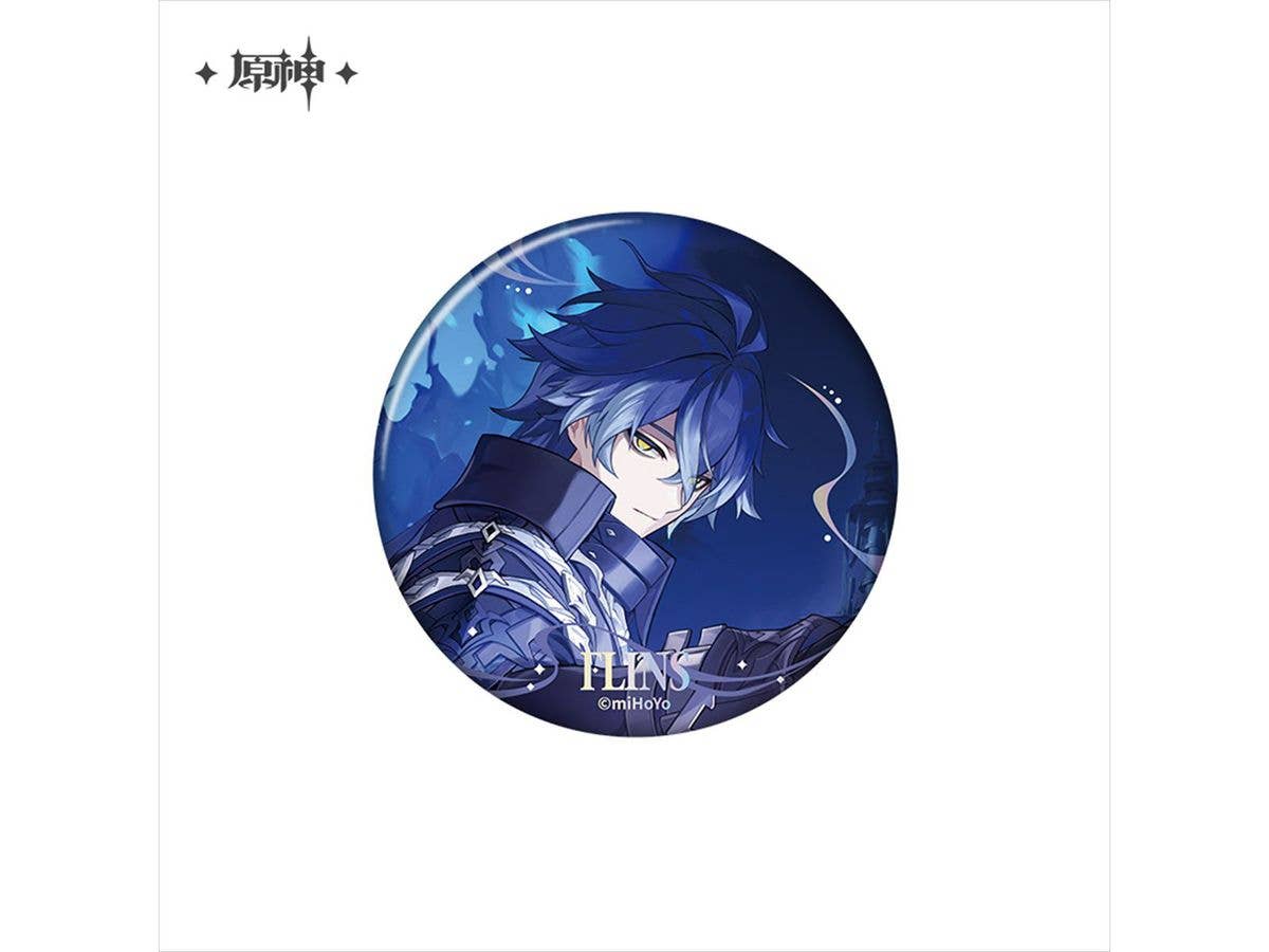 Genshin Impact: Silver Waves and Azure Forest Dance Character Pin Badge - Flins Type B