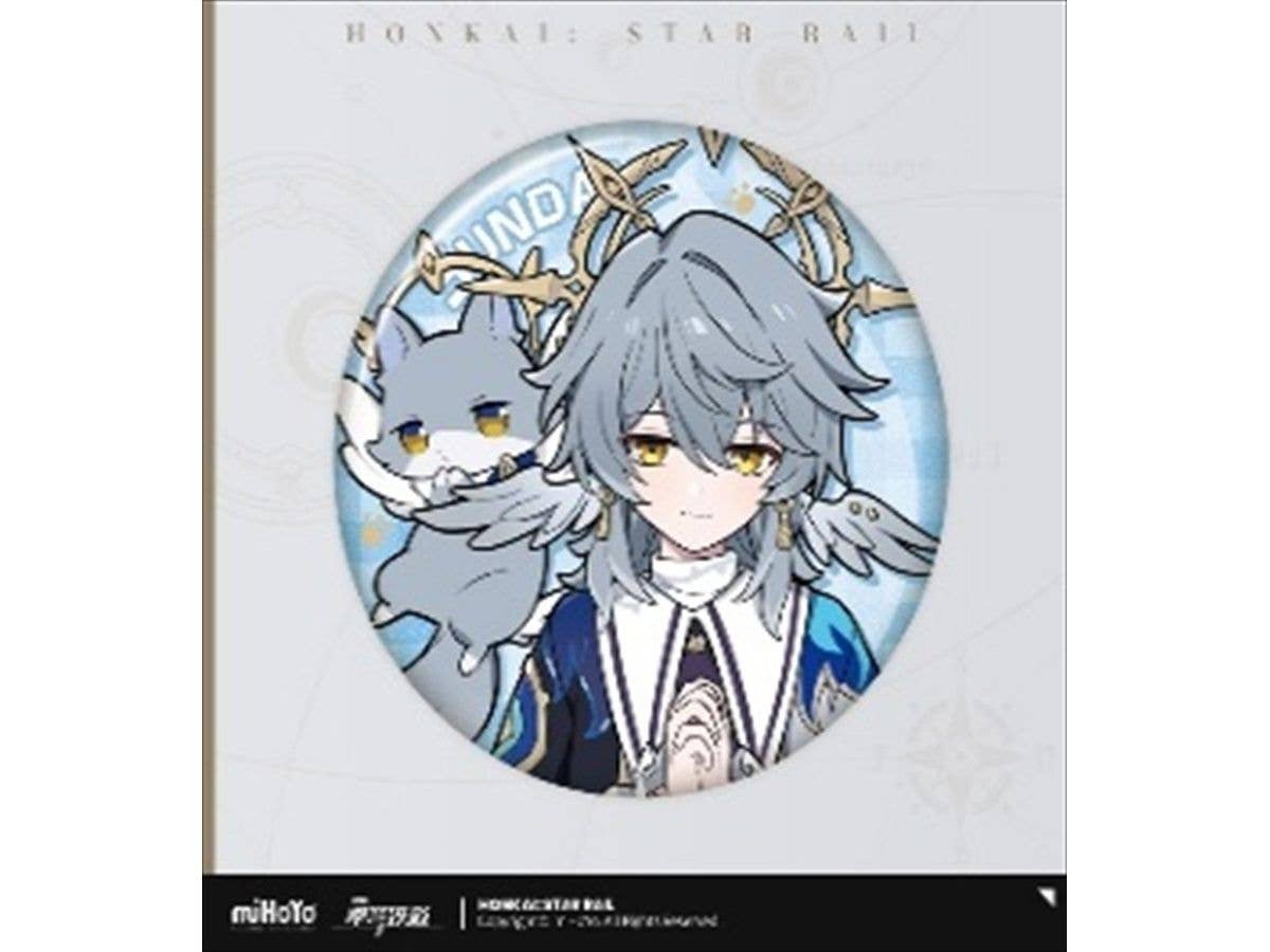 Collapse: Star Rail: Chibi Neko Series Pin Badge Sunday