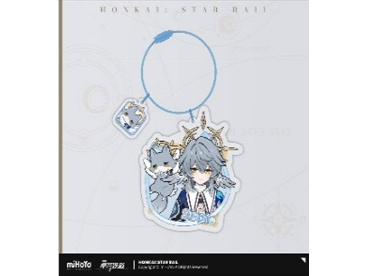 Collapse: Star Rail: Chibi Neko Series Acrylic Keychain Sunday