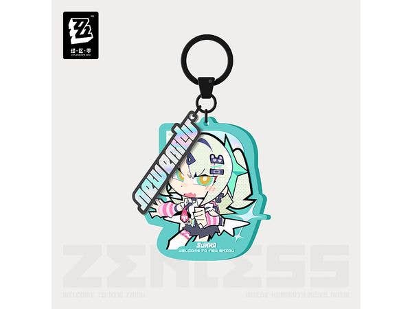Zenless Zone Zero: Ellie City Series Mini Character Keychain - Delusional Angel Chinatsu