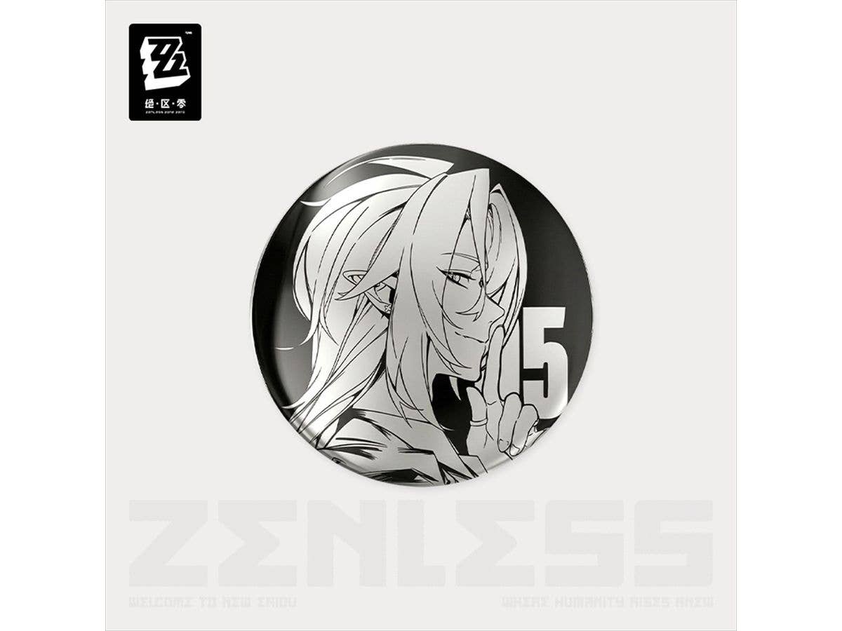 Zenless Zone Zero: Time Frequency Adjustment Series, Second Installment: Metallic Can Badge - Hugo