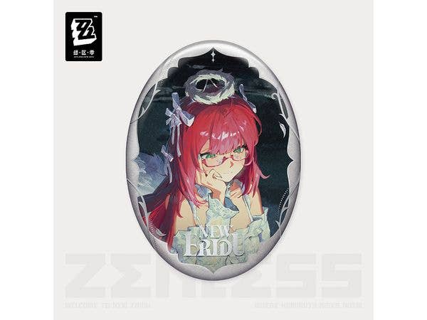 Zenless Zone Zero: Concerto Wave Series Can Badge - The Late-Arriving Wave Flowers - Yuzuha Ukiha