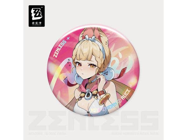 Zenless Zone Zero: Ellie City Style Series Third Edition Can Badge - Alice - Seaside with a Thyme Scent
