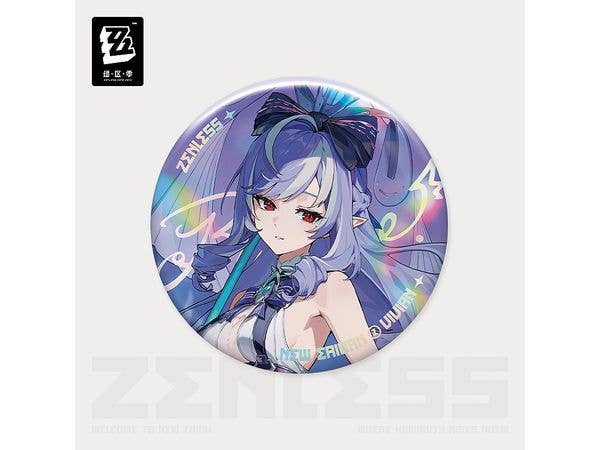 Zenless Zone Zero: Ellie City Style Series Third Edition Can Badge Vivian Iris Blooms by the Water's Edge