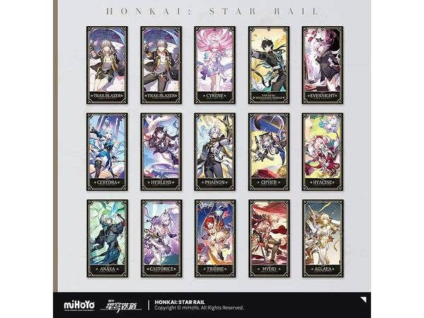 Honkai Impact 2: Star Rail: 2nd Anniversary Trading Collection Cards Group B