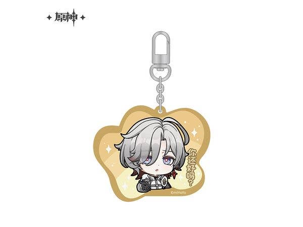 Genshin Impact: Deformed Stamp Series Acrylic Strap - Iluga