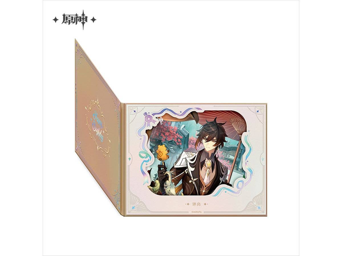 Genshin Impact: Day of Destiny Series Double-Page Shikishi (Illustration Board) - Zhongli 2025 Ver.