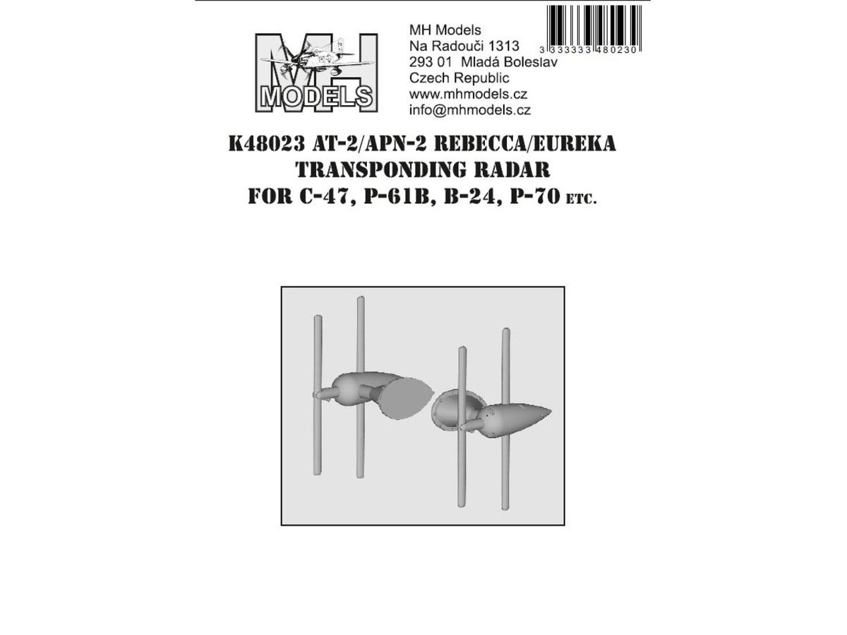 AT-2/APN-2 Rebecca/Eureka transponding radar (1 set)