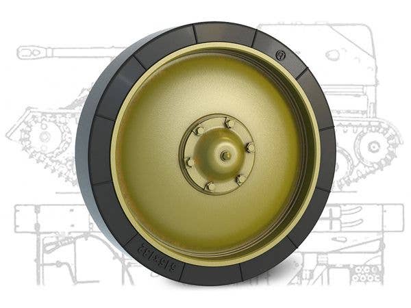 WWII Russian/Soviet SU-76/SU-76M Self-propelled Artillery Wheels Set (15pcs)