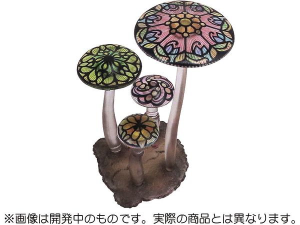 Puripura Mugen Museum Mugen Mushroom Stained Glass