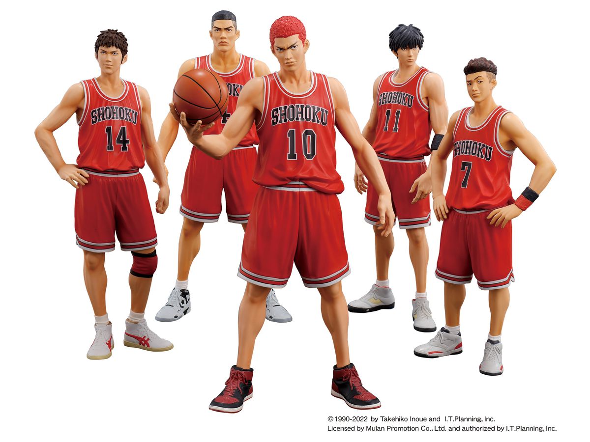 One and Only SLAM DUNK: Shohoku Starting Member Set