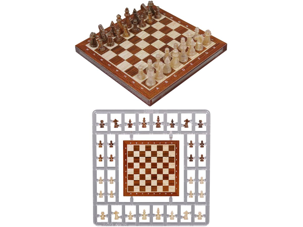 Puripura Figure Play Chess Wood Grain Ver.