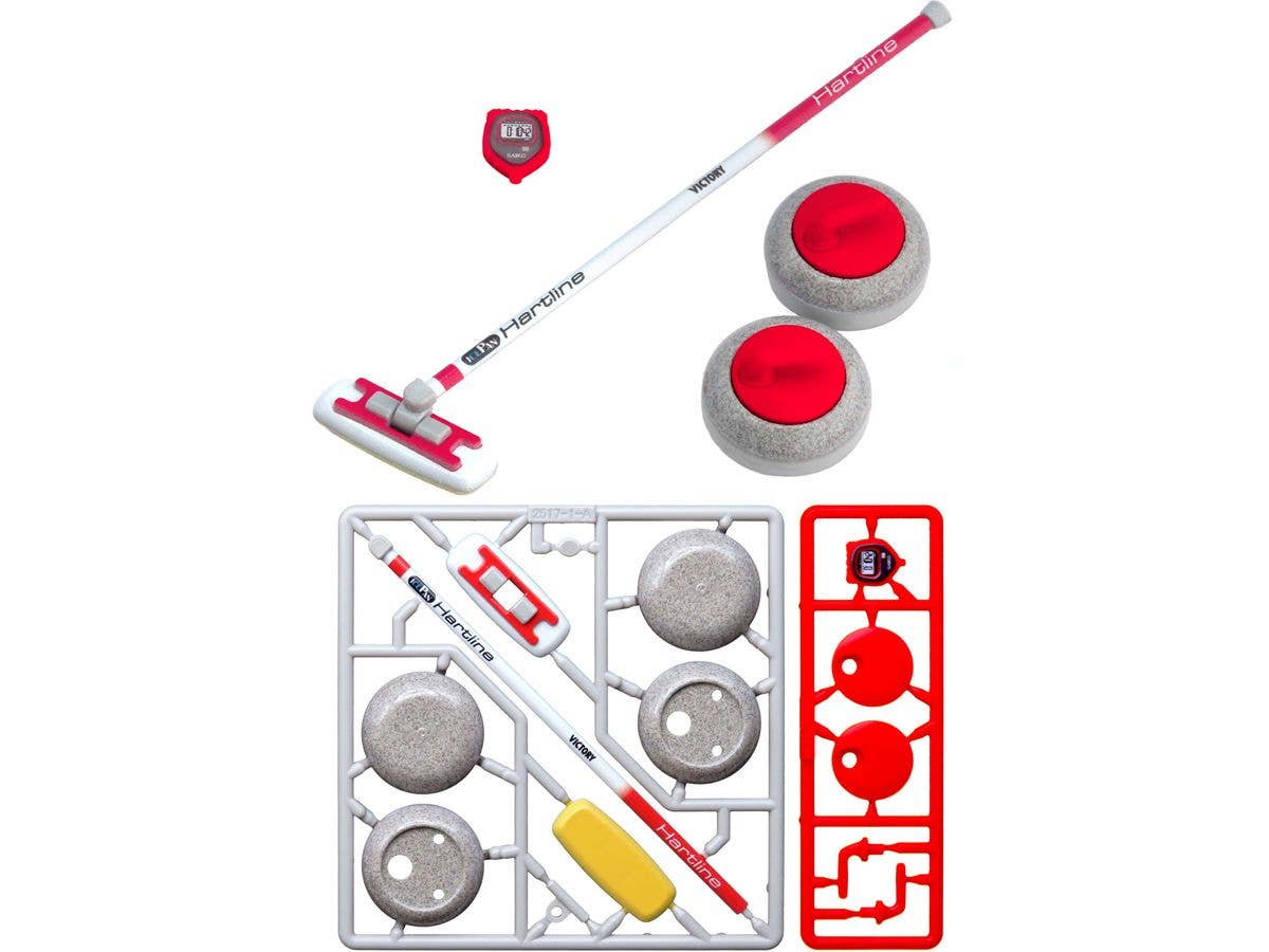 Puripura Figure Sports Curling Red