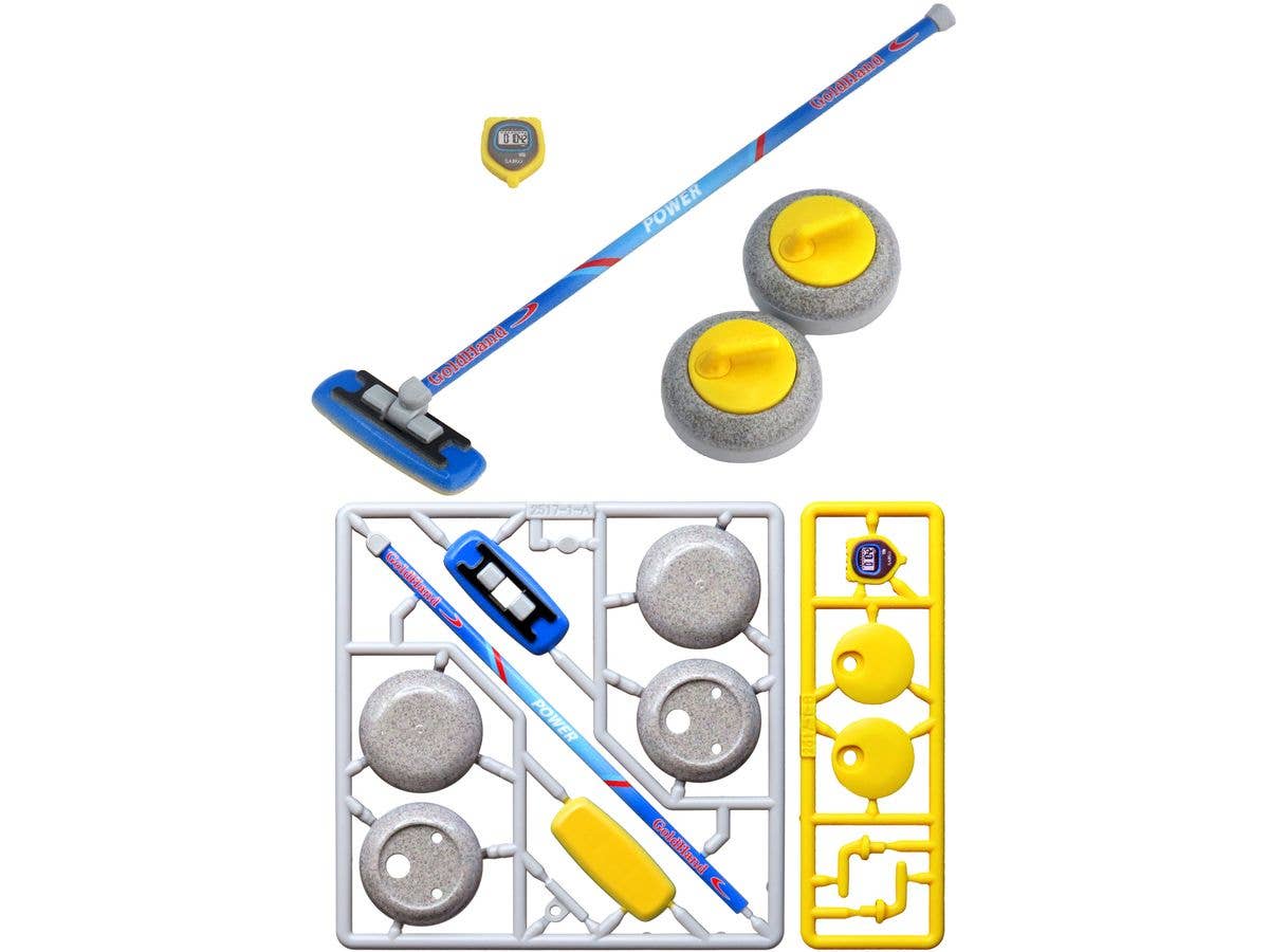 Puripura Figure Sports Curling Yellow