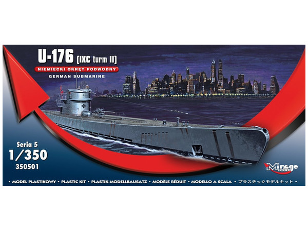 German U-Boat U-176 (IXC Turm II)