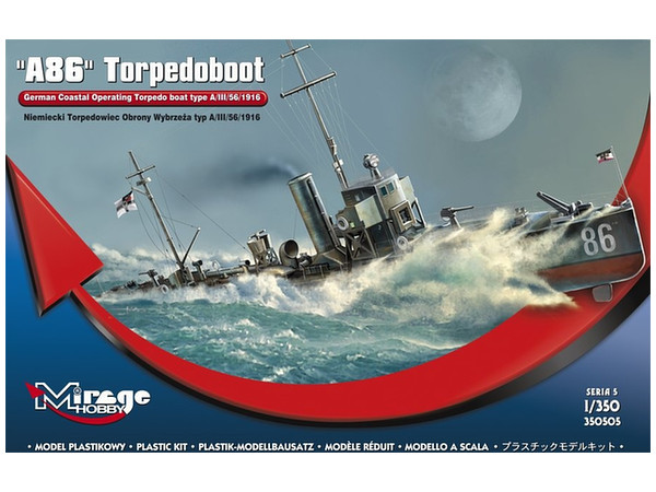A86 German Torpedoboat A/III Class