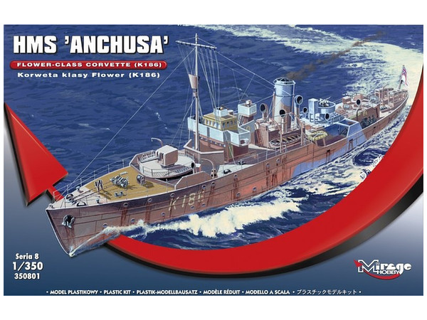 HMS Anchusa - Flower Class Corvette (K186)