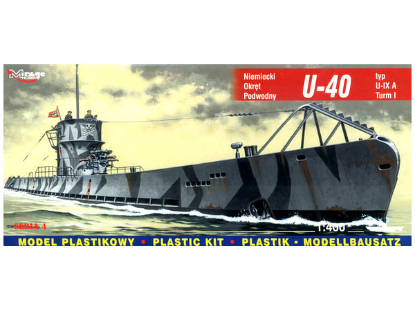 German U-Boat U-40 - IX A