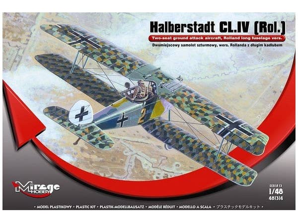 Halberstadt CL.IV (Rol) Two-Seat Ground Support Aircraft Roland Production Batch