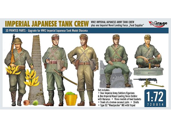 WW2 Imperial Japanese Army Tank Crew