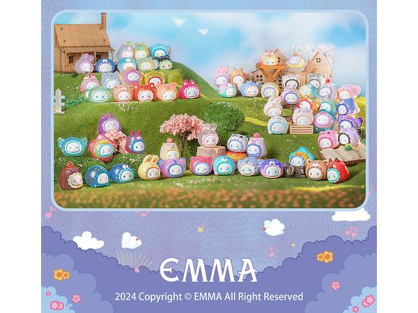 EMMA RUA RUA ZOO Series Mini Trading Figure: 1Box (24pcs)