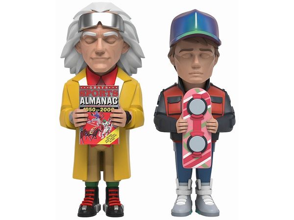 Back To The Future Part 2/ Marty & Doc by YARMS Studio Vinyl Art Statue Set