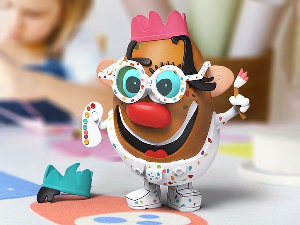 Mr. Potato Head by Stella Peaches 8 Inch Vinyl Art Statue