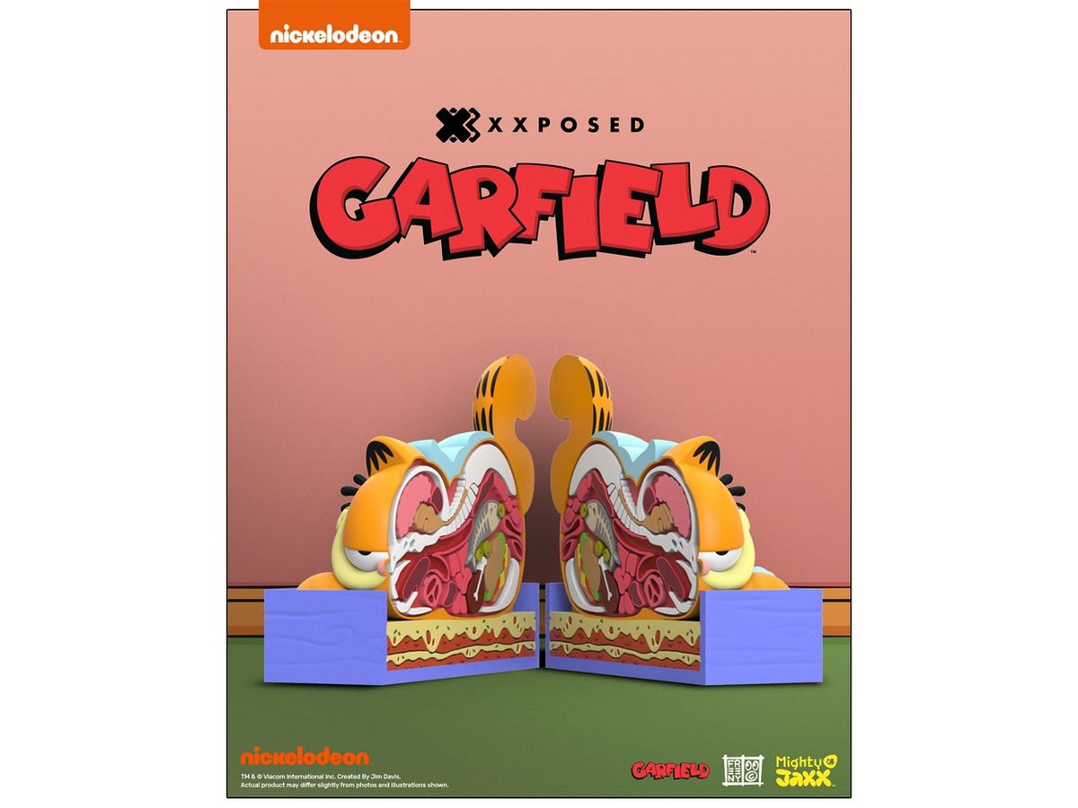 XXPOSED Garfield by Jason Freeny 7 inch Polystone Statue