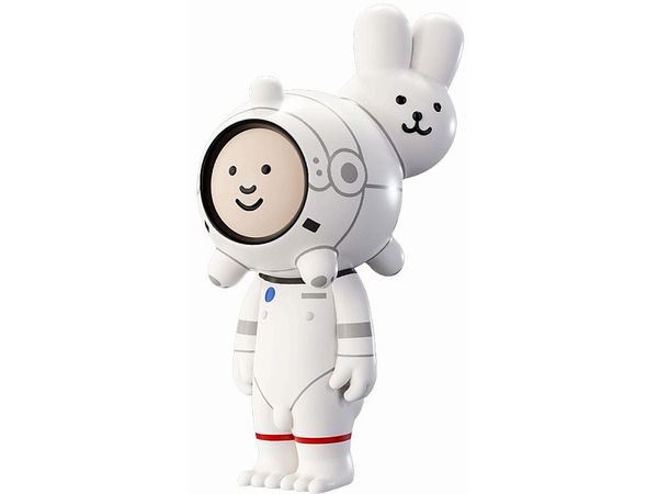 Cottontail Chief by Good Morning Princess 8inch Vinyl Art Statue Bunny to the Moon Ver.