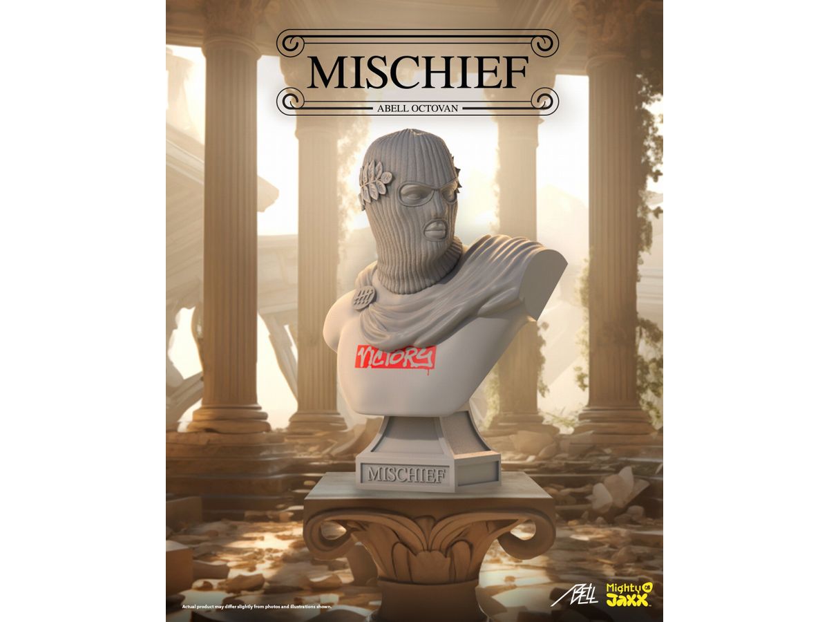 Mischief by Abell Octovan 12 inch Polystone Bust