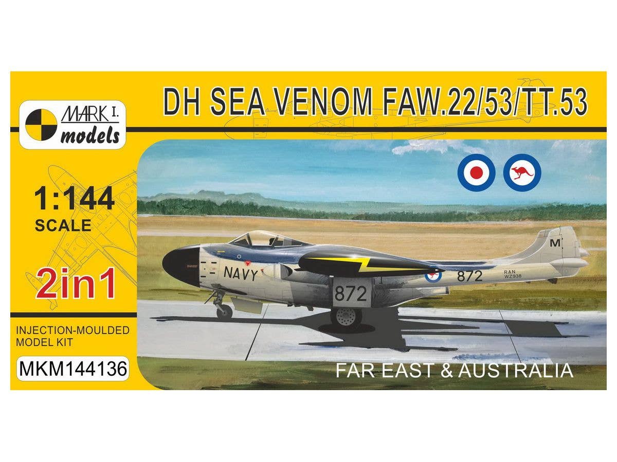 Sea Venom FAW.22/53/TT.53 'Far East & Australia' (2in1)