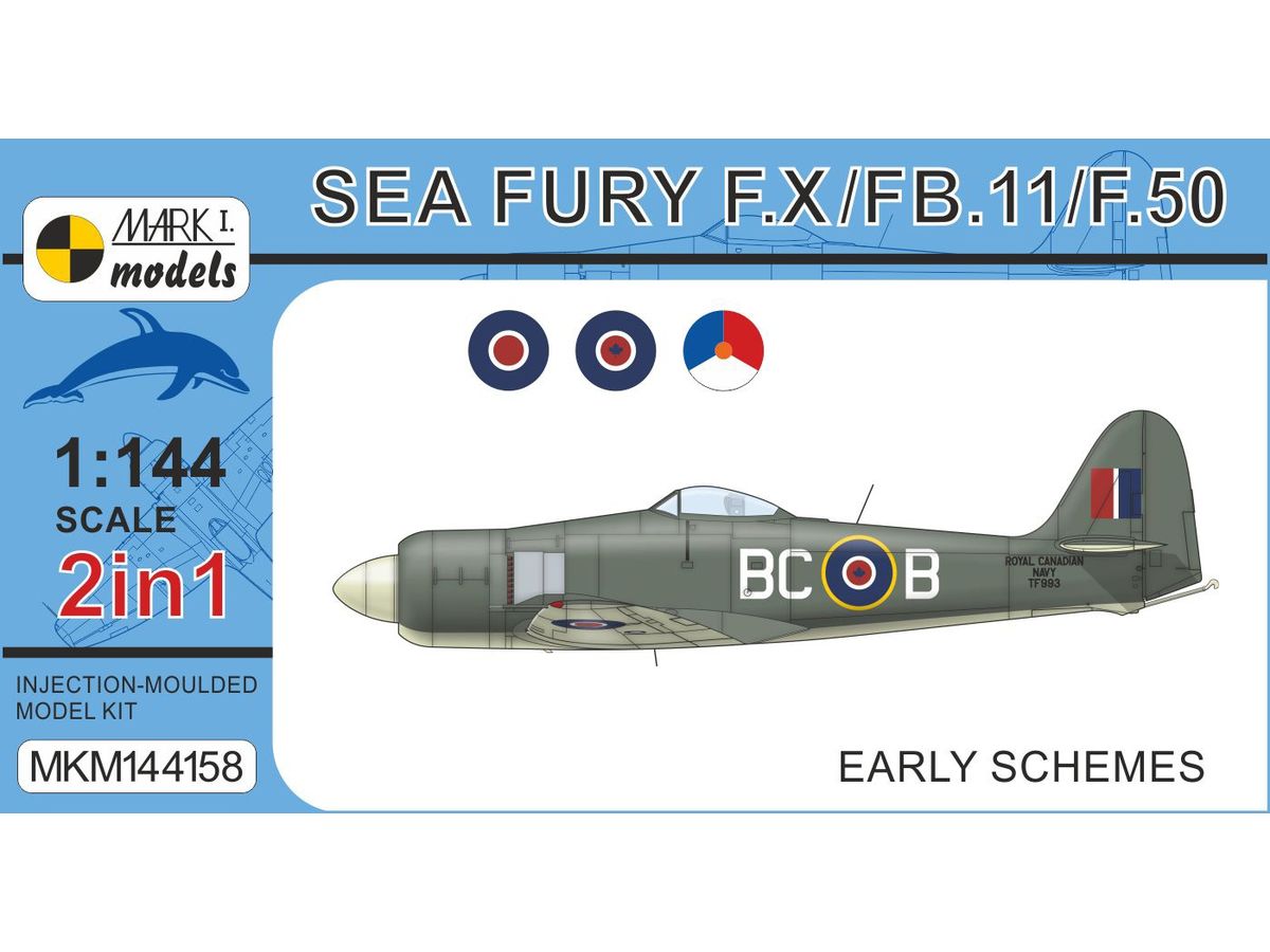 Hawker Sea Fury F.X/FB.11/F.50 'Early Schemes' (2in1)