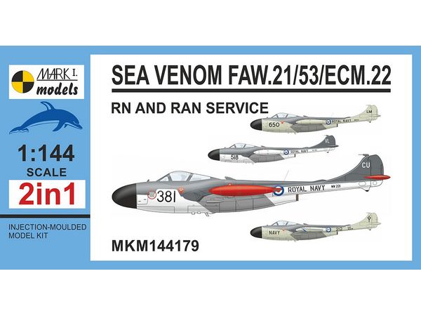 Sea Venom FAW.21/53/ECM.22 "RN and RAN Service" (2 in 1)