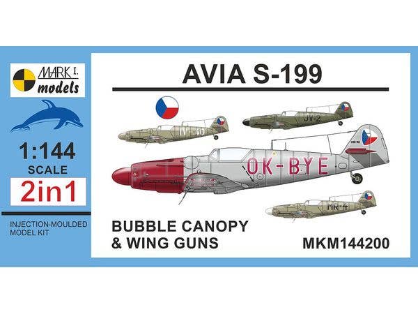 Avia S-199 'Bubble Canopy & Wing Guns' (2in1)