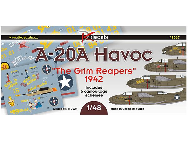 A-20A Havoc The Grim Reapers 1942