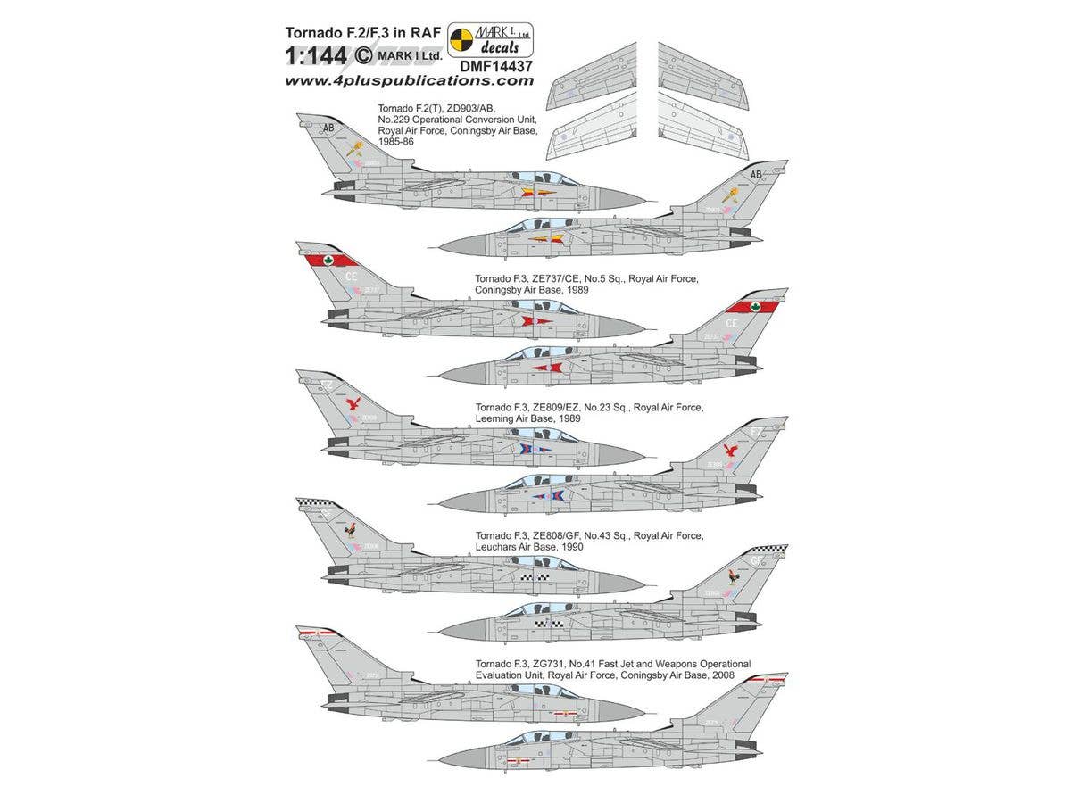 Tornado F.2/F.3 in RAF