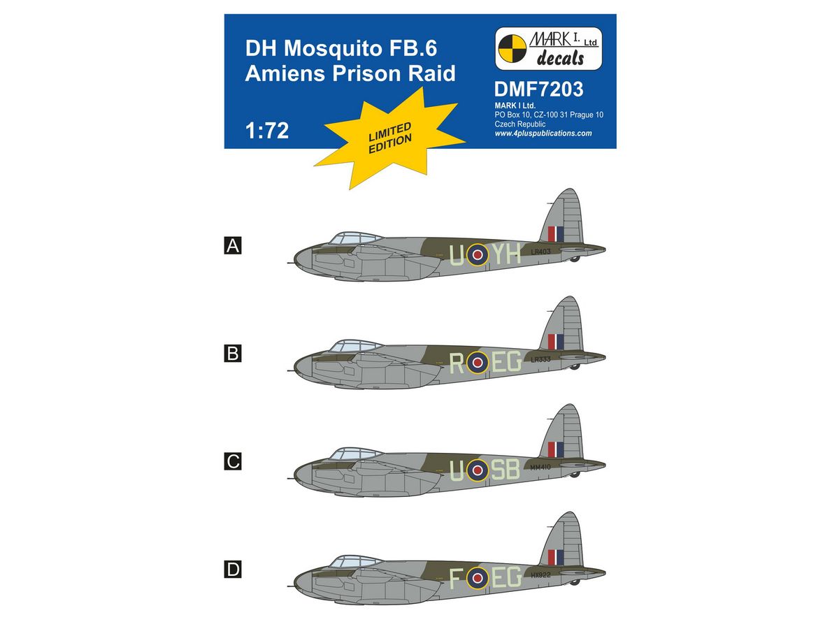 Mosquito FB.VI Amiens Prison Raid